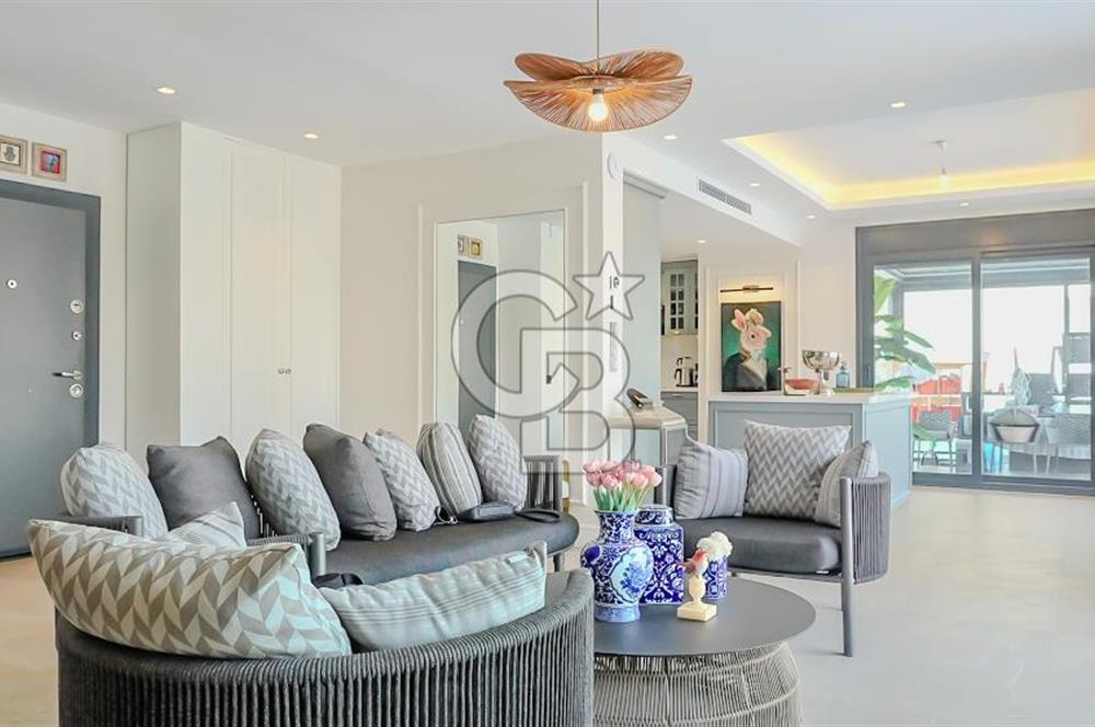 BODRUM HEBİL KOYUNDA ÖZEL HAVUZLU ŞÖMİNELİ LÜKS 6+2 VİLLA