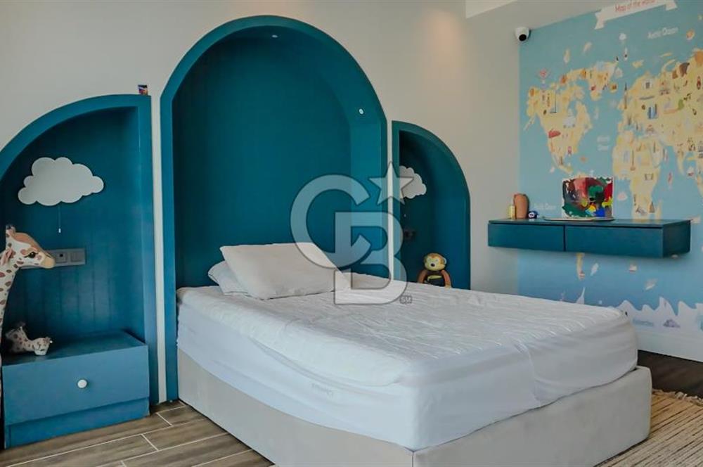 BODRUM HEBİL KOYUNDA ÖZEL HAVUZLU ŞÖMİNELİ LÜKS 6+2 VİLLA