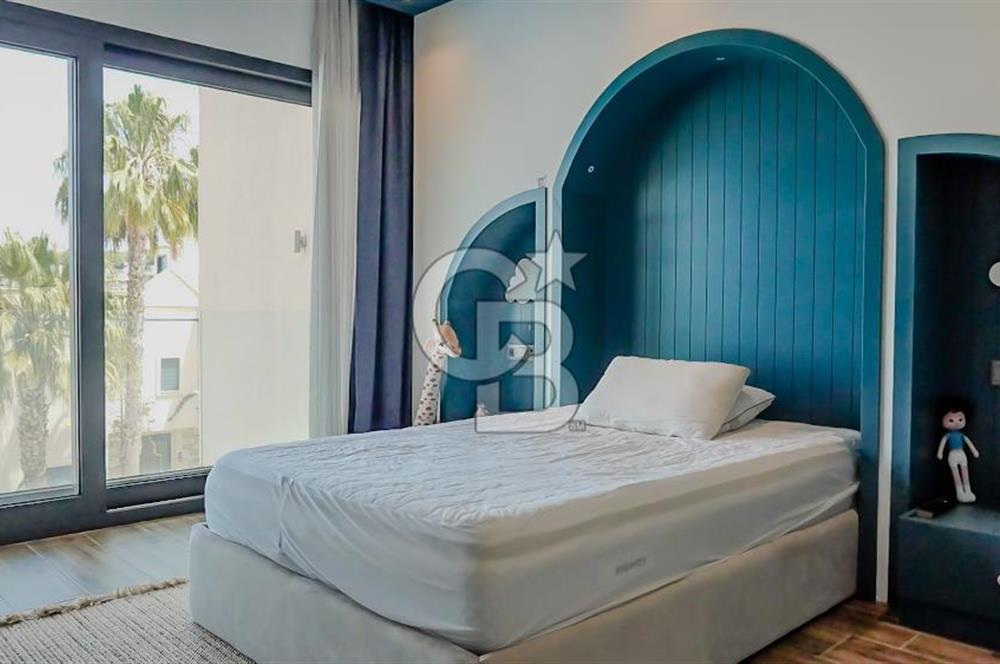 BODRUM HEBİL KOYUNDA ÖZEL HAVUZLU ŞÖMİNELİ LÜKS 6+2 VİLLA
