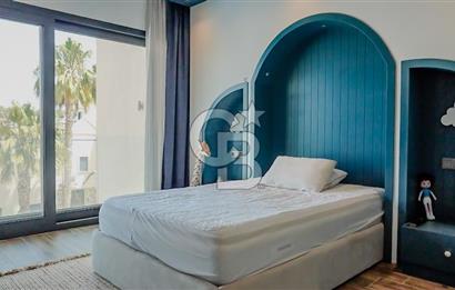 BODRUM HEBİL KOYUNDA ÖZEL HAVUZLU ŞÖMİNELİ LÜKS 6+2 VİLLA