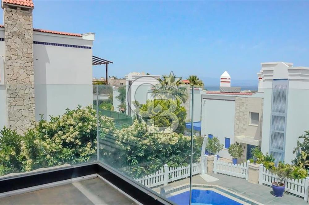 BODRUM HEBİL KOYUNDA ÖZEL HAVUZLU ŞÖMİNELİ LÜKS 6+2 VİLLA