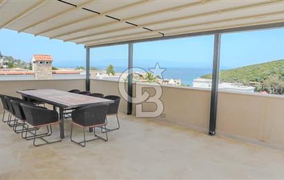 BODRUM HEBİL KOYUNDA ÖZEL HAVUZLU ŞÖMİNELİ LÜKS 6+2 VİLLA