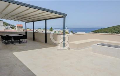 BODRUM HEBİL KOYUNDA ÖZEL HAVUZLU ŞÖMİNELİ LÜKS 6+2 VİLLA