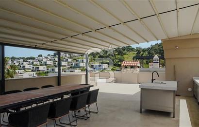 BODRUM HEBİL KOYUNDA ÖZEL HAVUZLU ŞÖMİNELİ LÜKS 6+2 VİLLA