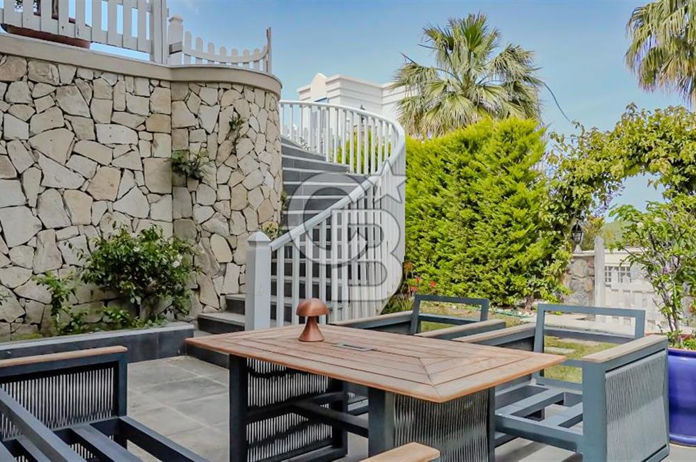 BODRUM HEBİL KOYUNDA ÖZEL HAVUZLU ŞÖMİNELİ LÜKS 6+2 VİLLA