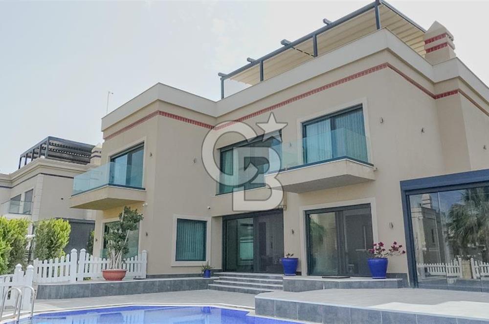 BODRUM HEBİL KOYUNDA ÖZEL HAVUZLU ŞÖMİNELİ LÜKS 6+2 VİLLA