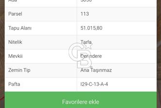 BEYNAM'DA İMAR SINIRINDA 51 DÖNÜM TEK TAPU SATILIK ARSA - 10 - 354592