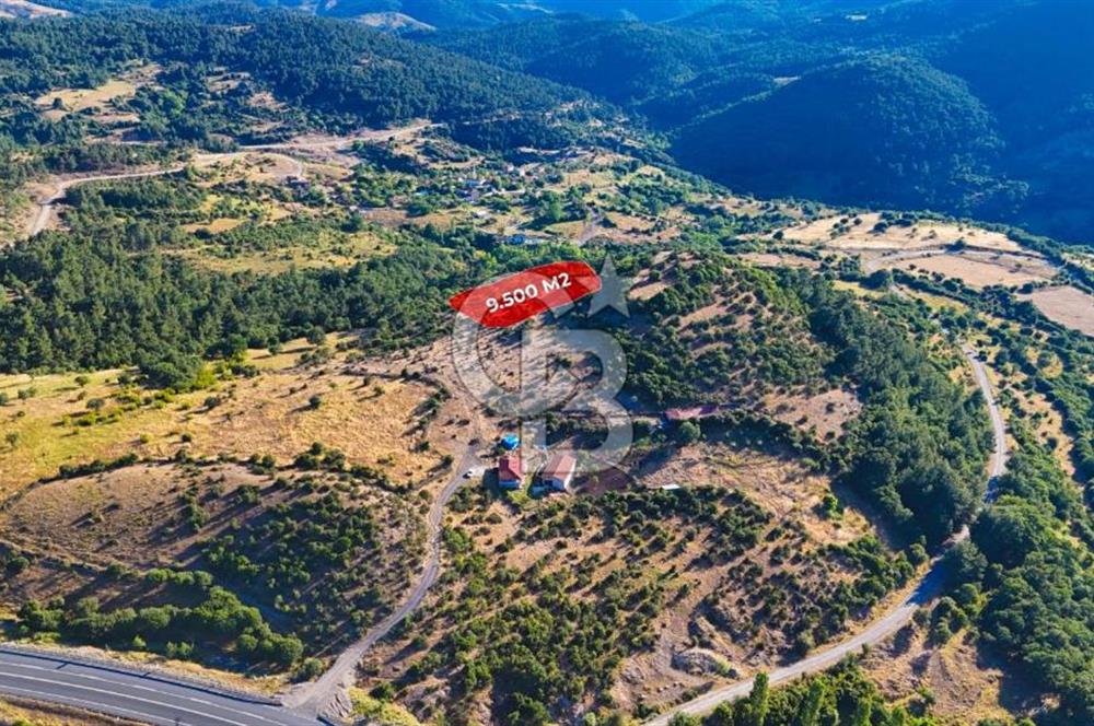 ÇANAKKALE KİRAZLI KÖYÜNDE 9.500 M2 TARLA