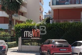 MYVIA BORNOVA'DA EŞYALI 1+1 KİRALIK DAİRE | KAPALI HAVUZLU - 1 - 354675
