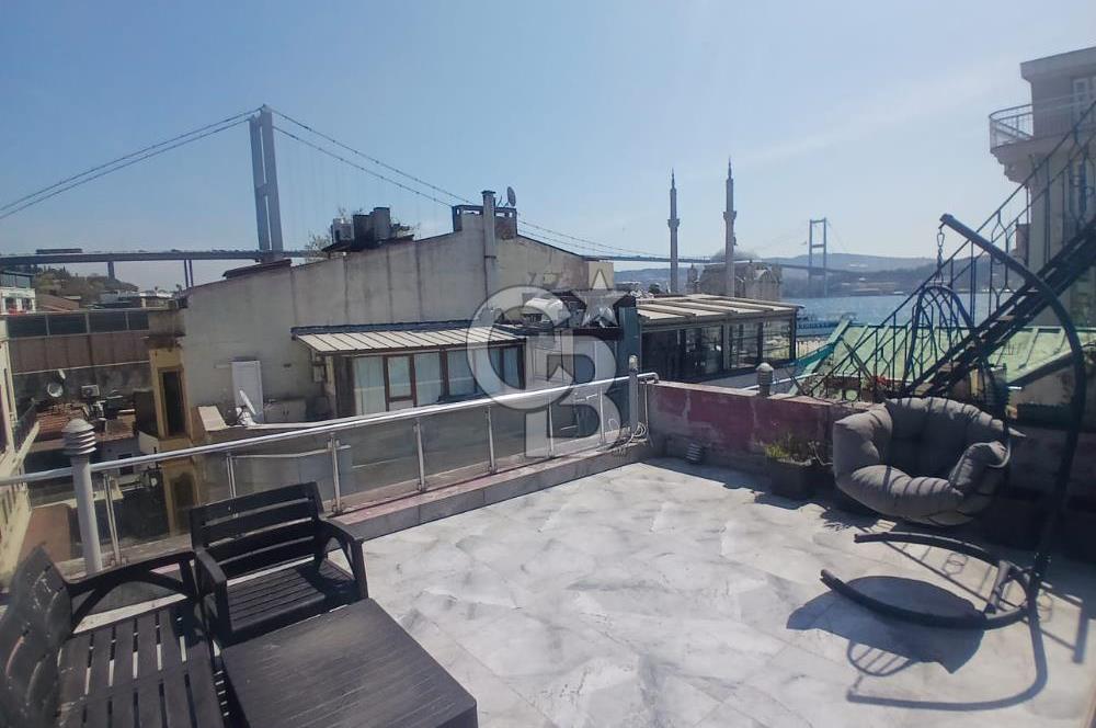 Ortaköy'de Boğaz Manzaralı, 5 Katlı Komple Bina Devren Kiralık