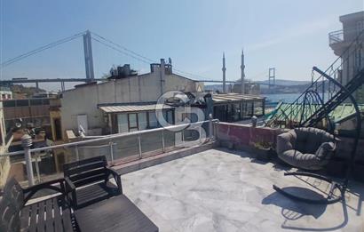 Ortaköy'de Boğaz Manzaralı, 5 Katlı Komple Bina Devren Kiralık