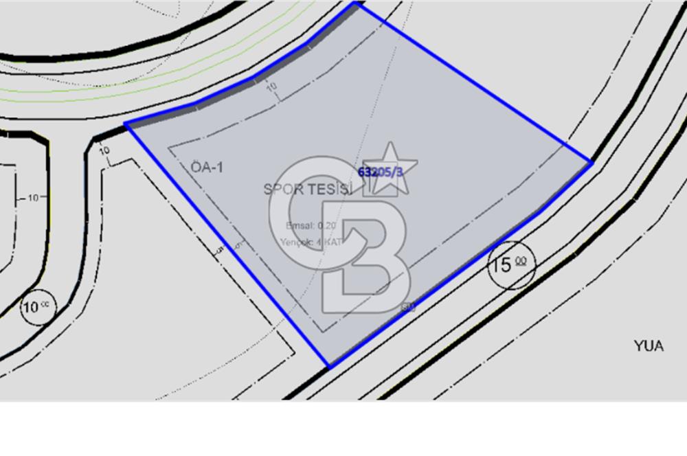 YENİMAHALLE SUSUZ'DA YATIRIMLIK 55M² SPOR ALANI İMARLI ARSA!!