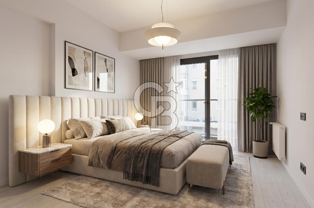 Bostanlıda Havuzlu Trademark Sense Sitesi Kiralık 1+1 Lüks Daire