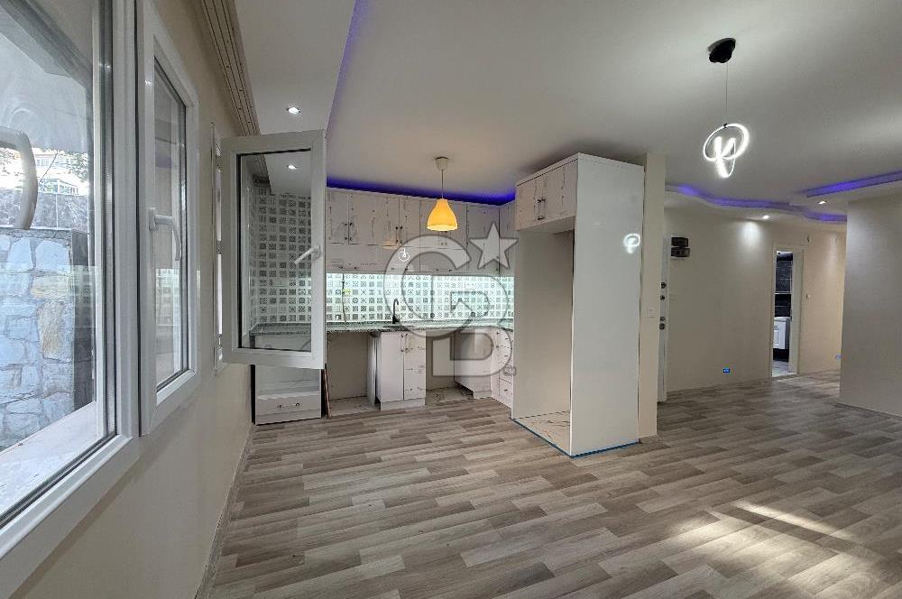 BORNOVA İNÖNÜ MAHALLESİ’NDE BAHÇE KULLANIMLI, OTOPARKLI, MASRAFSIZ SATILIK DAİRE