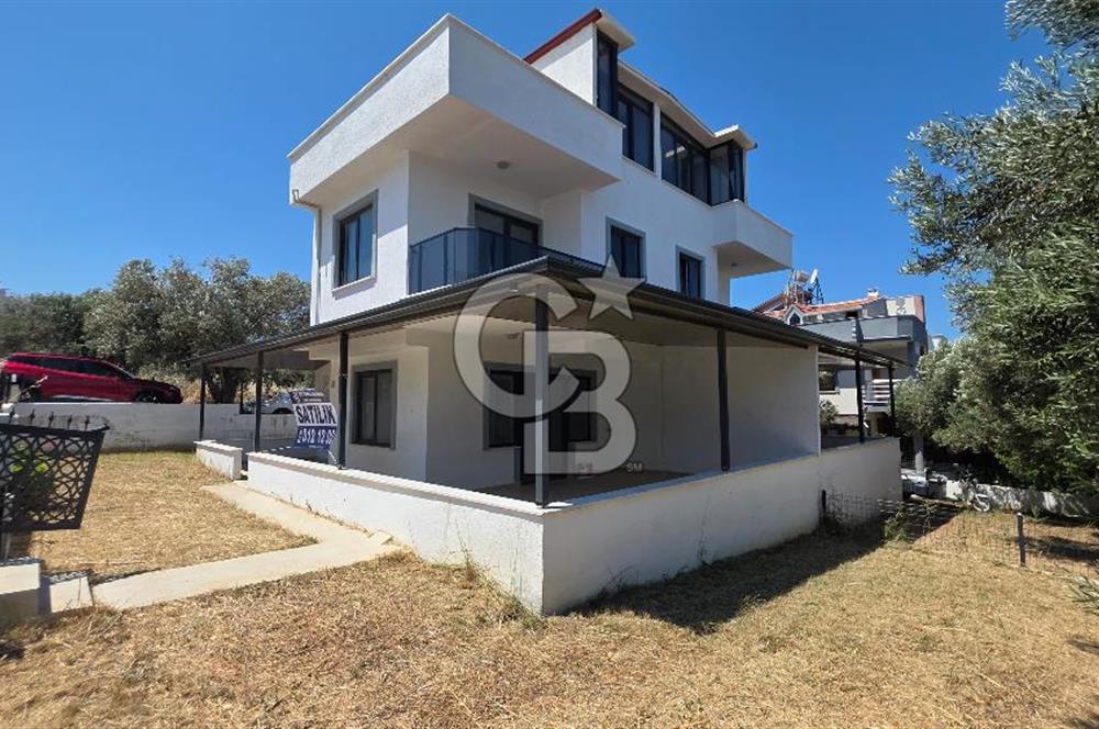 Gömeç Karaağaç Satılık 3+1 Denize 150m Müstakil Konum Köşe Villa