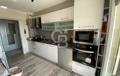BAYRAKLI 75.YIL'DA DENİZ MANZARALI 3+1 SATILIK MODERN DAİRE