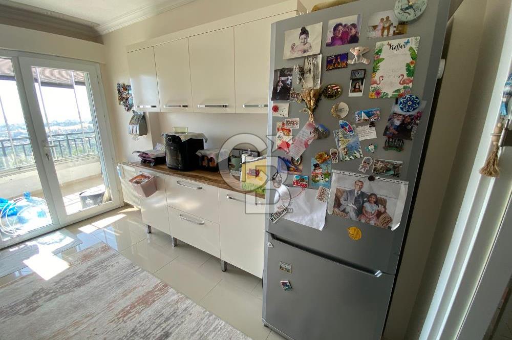 BAYRAKLI 75.YIL'DA DENİZ MANZARALI 3+1 SATILIK MODERN DAİRE