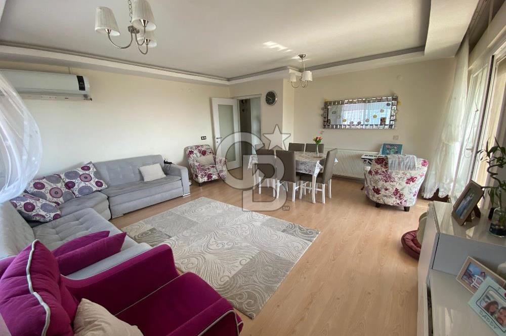BAYRAKLI 75.YIL'DA DENİZ MANZARALI 3+1 SATILIK MODERN DAİRE
