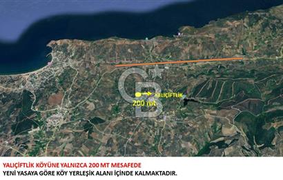 MUDANYA ÇEVRE YOLU PROJESİNE 1 KM MESAFEDE DENİZ MANZARALI YATIRIMLIK