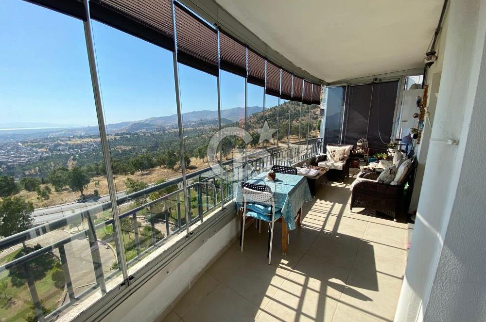 BAYRAKLI 75.YIL'DA DENİZ MANZARALI 3+1 SATILIK MODERN DAİRE