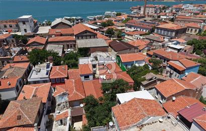 AYVALIK MERKEZ'DE MASRAFSIZ AİR BNB YAPILAN LOFT RUM EVİ
