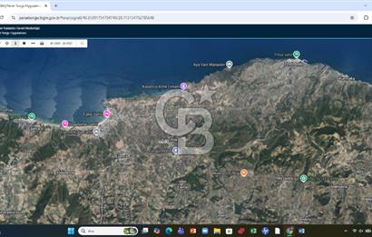 MUDANYA ÇEVRE YOLU PROJESİNE 1 KM MESAFEDE DENİZ MANZARALI YATIRIMLIK