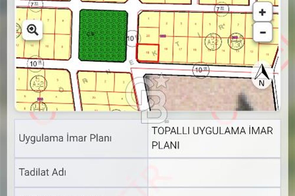 ANTALYA AKSU TOPLALLI SATILIK 350 M2 ARSA 