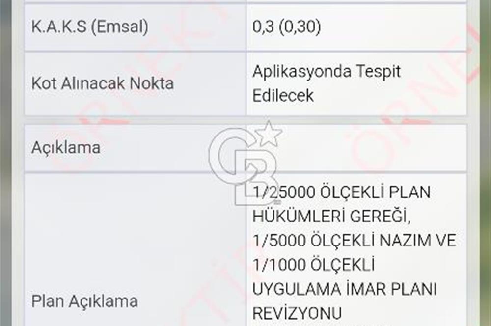 ANTALYA AKSU TOPLALLI SATILIK 350 M2 ARSA 
