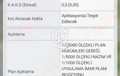 ANTALYA AKSU TOPLALLI SATILIK 350 M2 ARSA 