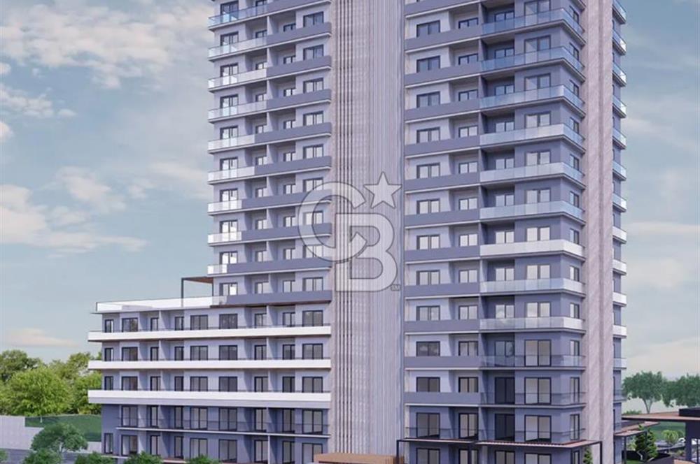 YAŞAMKENT BORDO YAŞAM KONUTLARINDA BOŞ SATILIK REZİDAS 1+1 DAİRE