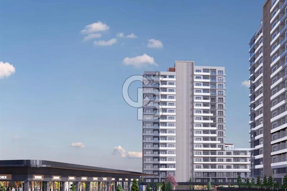 YAŞAMKENT BORDO YAŞAM KONUTLARINDA BOŞ SATILIK REZİDAS 1+1 DAİRE