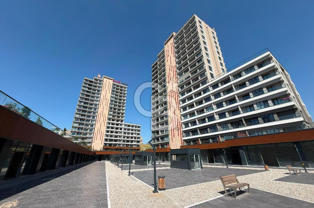 YAŞAMKENT BORDO YAŞAM KONUTLARINDA BOŞ SATILIK REZİDAS 1+1 DAİRE