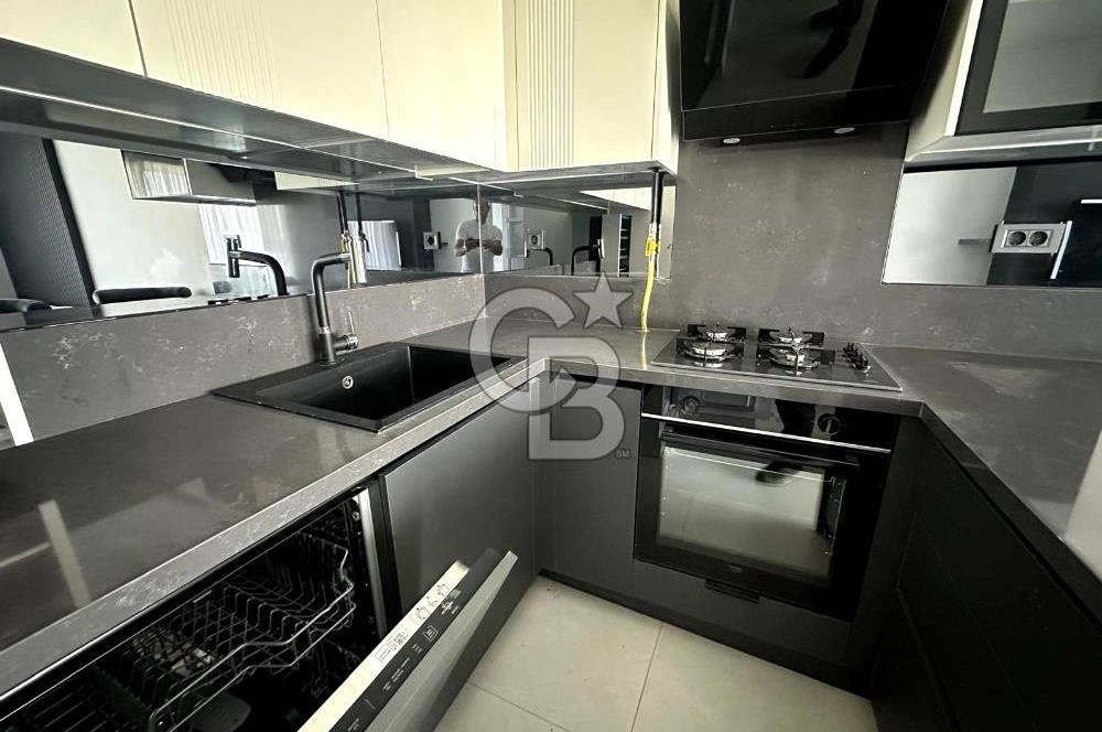 CB BLACK'TAN HEKTA PANOROMA'DA 1+1 EŞYALI BAHÇELİ KİRALIK DAİRE
