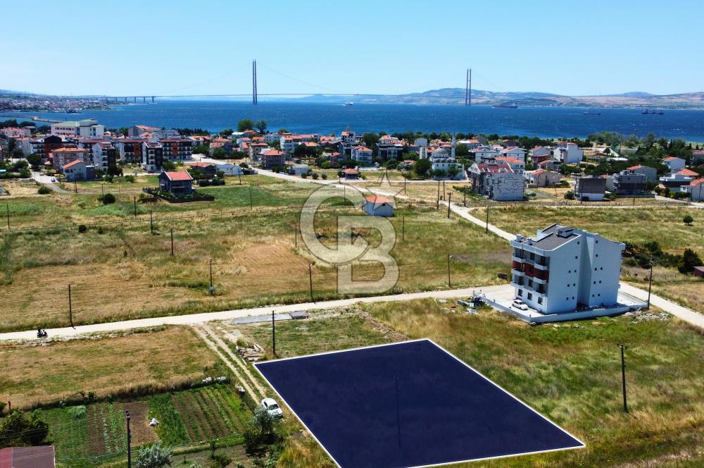 Çanakkale Lapseki Dalyan'da %30 4.5 Kat İmarlı 466m² Köşe Arsa