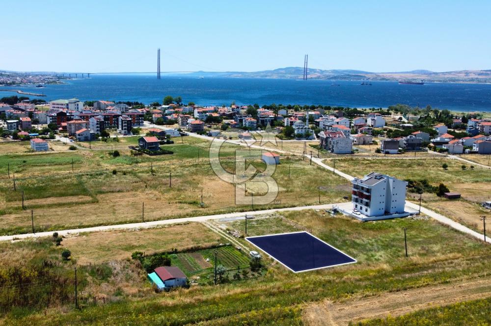Çanakkale Lapseki Dalyan'da %30 4.5 Kat İmarlı 466m² Köşe Arsa