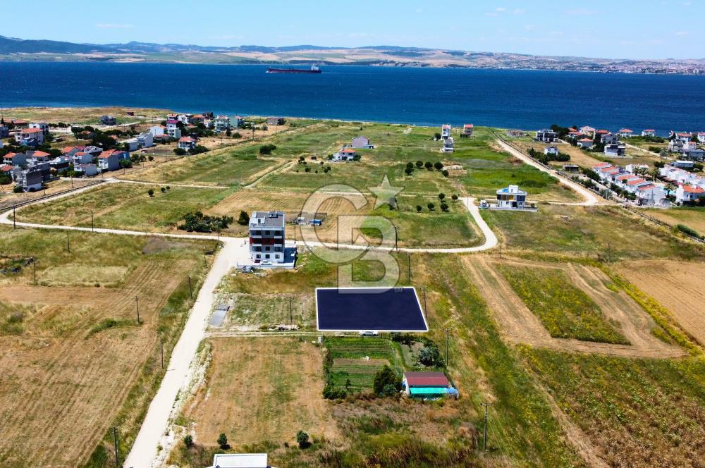 Çanakkale Lapseki Dalyan'da %30 4.5 Kat İmarlı 466m² Köşe Arsa
