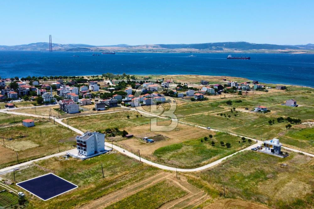 Çanakkale Lapseki Dalyan'da %30 4.5 Kat İmarlı 466m² Köşe Arsa