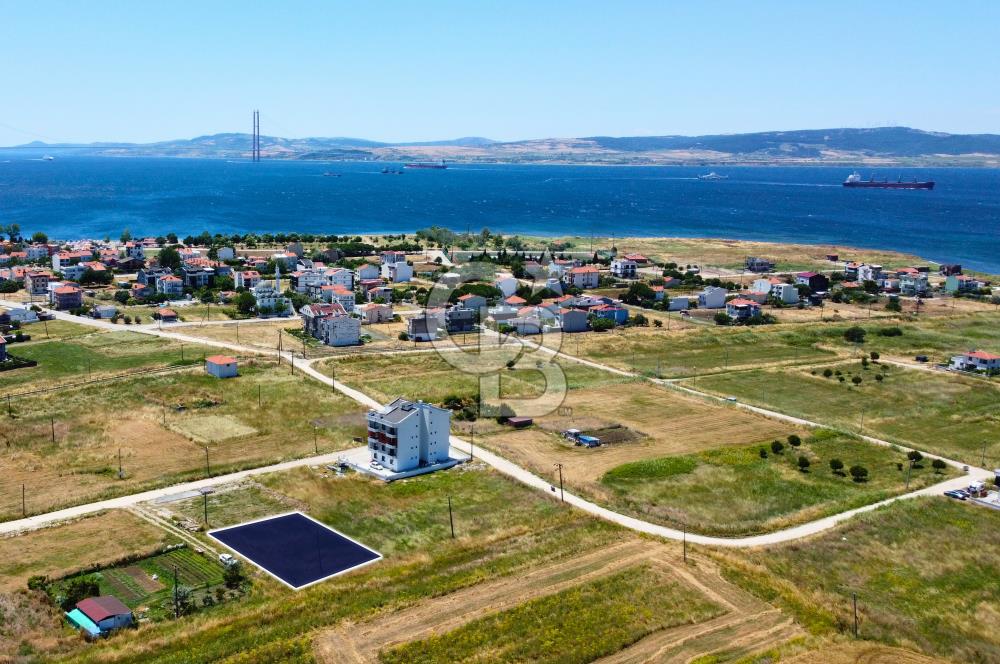 Çanakkale Lapseki Dalyan'da %30 4.5 Kat İmarlı 466m² Köşe Arsa