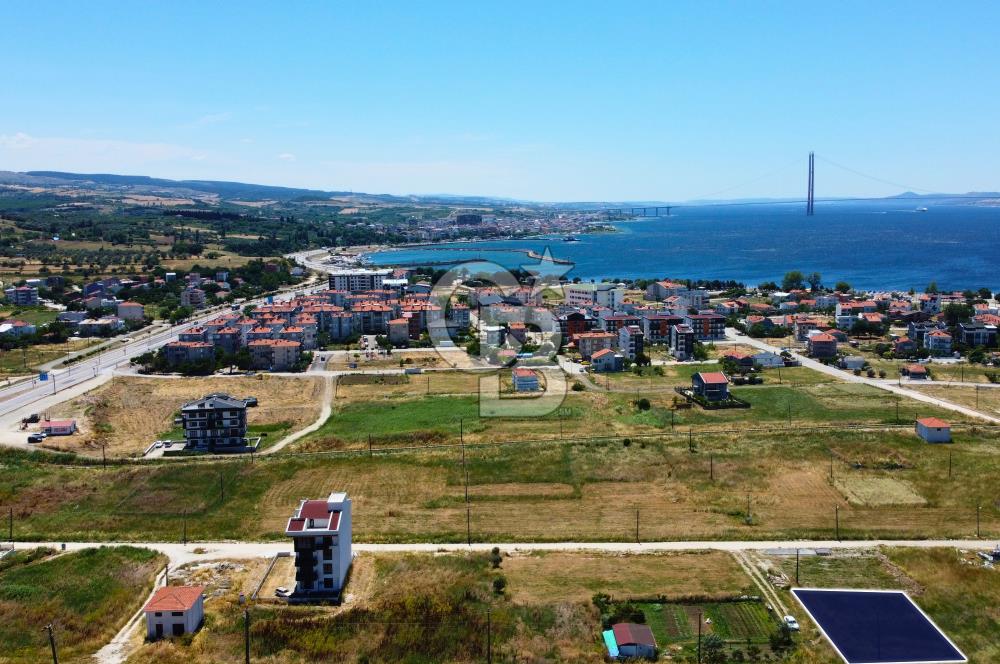 Çanakkale Lapseki Dalyan'da %30 4.5 Kat İmarlı 466m² Köşe Arsa