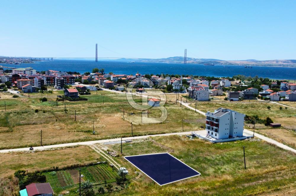 Çanakkale Lapseki Dalyan'da %30 4.5 Kat İmarlı 466m² Köşe Arsa