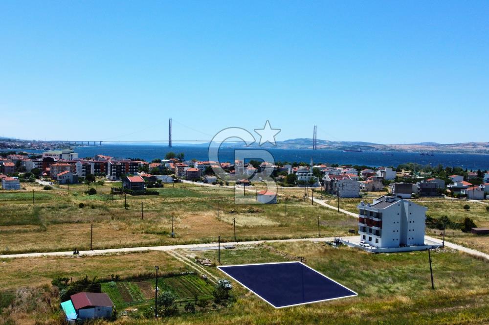 Çanakkale Lapseki Dalyan'da %30 4.5 Kat İmarlı 466m² Köşe Arsa
