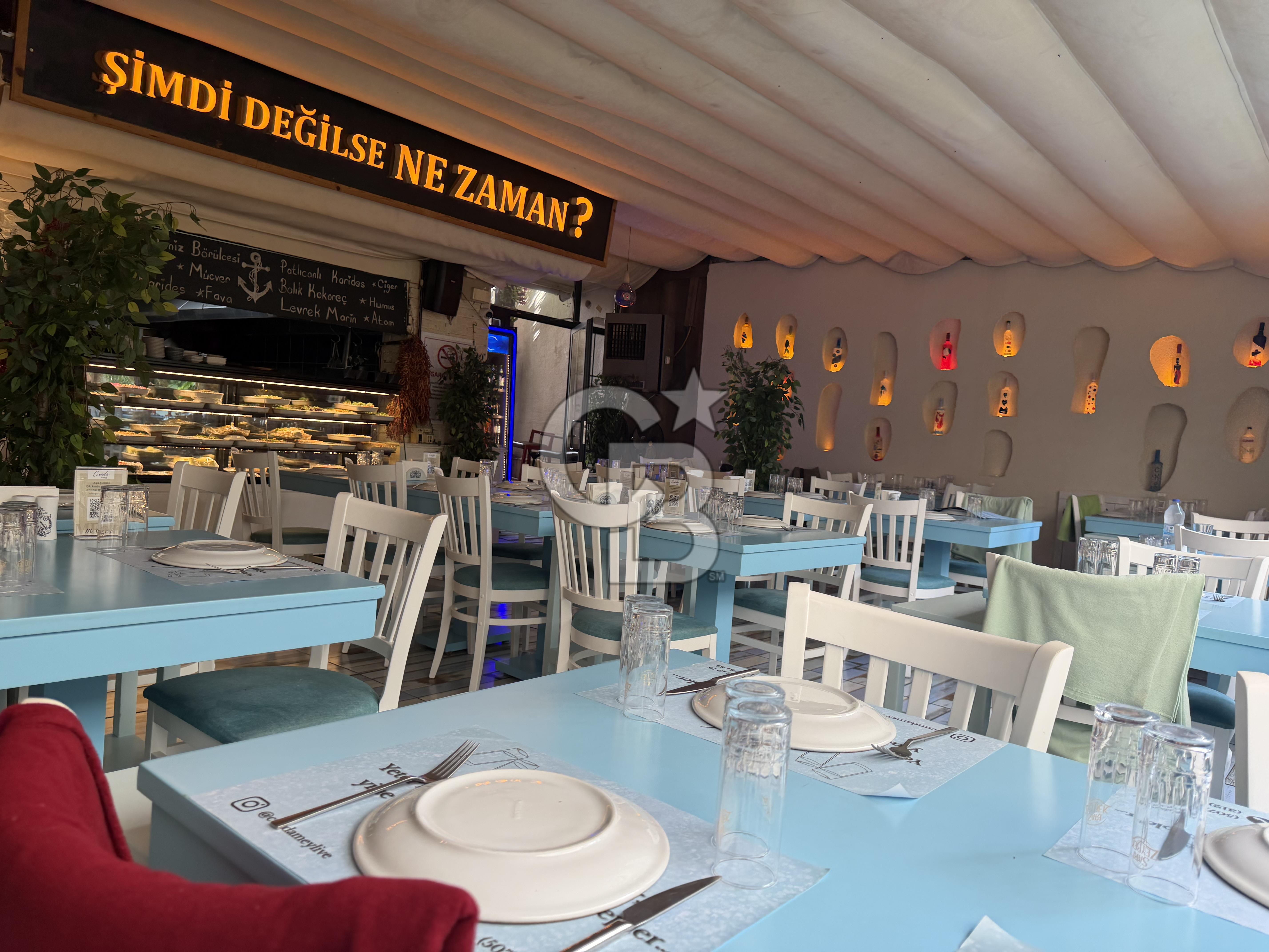 BESTEKAR'DA ALKOL VE MÜZİK RUHSATLI DEVREN KİRALIK RESTORAN