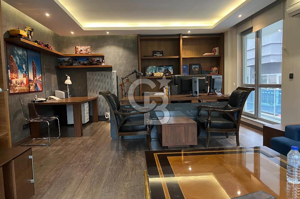 MEBUSEVLERİ ERGİN SOKAKTA OTOPARKLI EŞYALI KİRALIK 3+1 OFİS