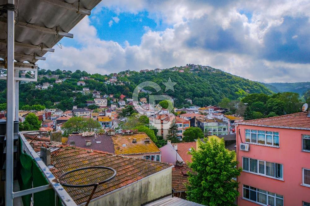 Sarıyer Merkez Teraslı ve Boğaz Manzaralı Satılık Komple Bina