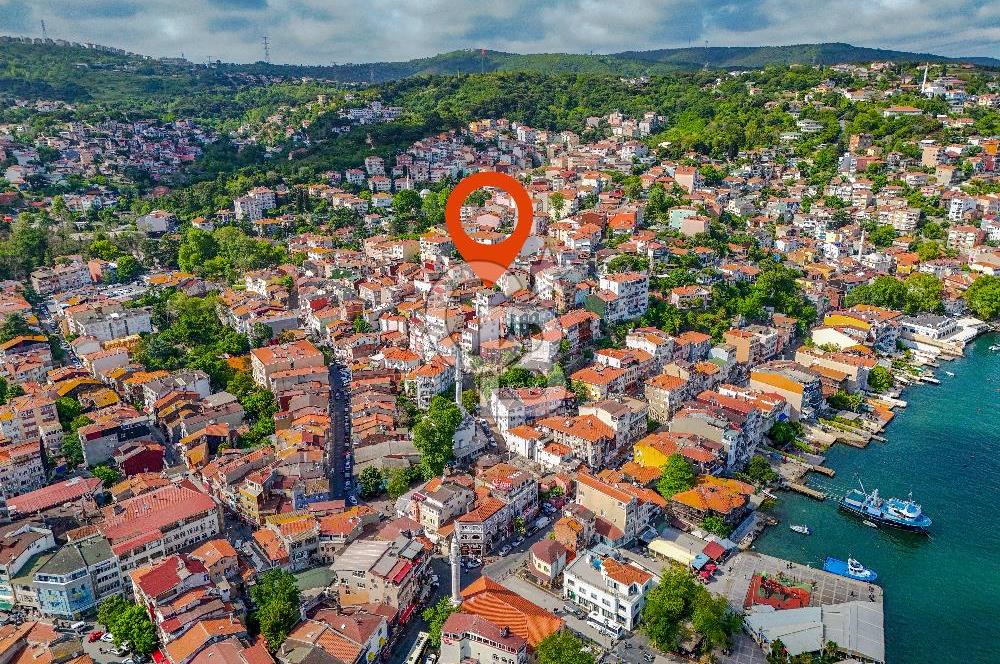 Sarıyer Merkez Teraslı ve Boğaz Manzaralı Satılık Komple Bina