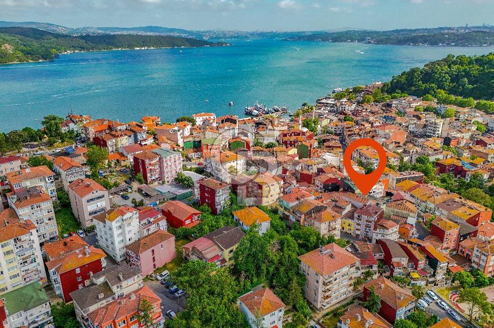 Sarıyer Merkez Teraslı ve Boğaz Manzaralı Satılık Komple Bina