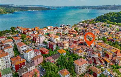 Sarıyer Merkez Teraslı ve Boğaz Manzaralı Satılık Komple Bina