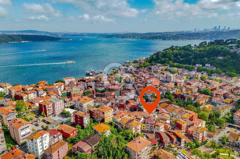 Sarıyer Merkez Teraslı ve Boğaz Manzaralı Satılık Komple Bina