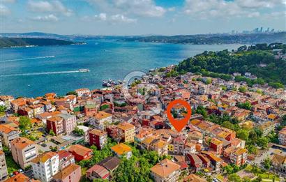 Sarıyer Merkez Teraslı ve Boğaz Manzaralı Satılık Komple Bina
