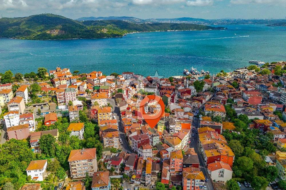 Sarıyer Merkez Teraslı ve Boğaz Manzaralı Satılık Komple Bina